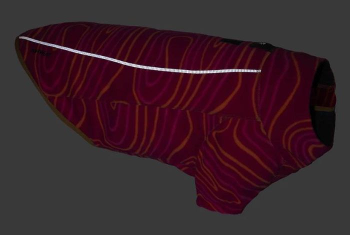 Флісова куртка для собак Ruffwear Climate Changer™ XS Малиновий