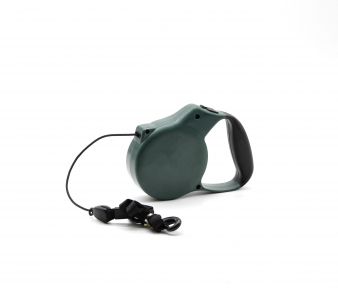 Рулетка Комфорт софт трос зелена, до 20 кг5 м 