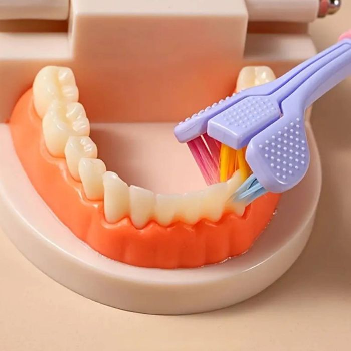 Зубна щітка для собак Todli Жовтий