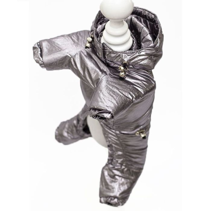 Оригінал комбінезон на силіконі для собак хлопчиків хутро L1