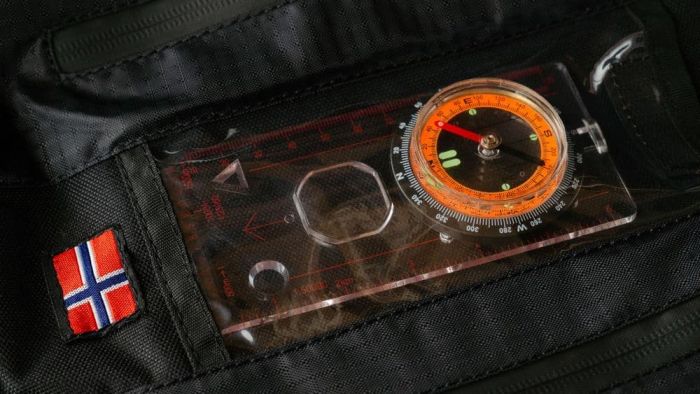 Рюкзак для собак Amundsen pack Non-stop dogwear Чорний/Сірий 2XL