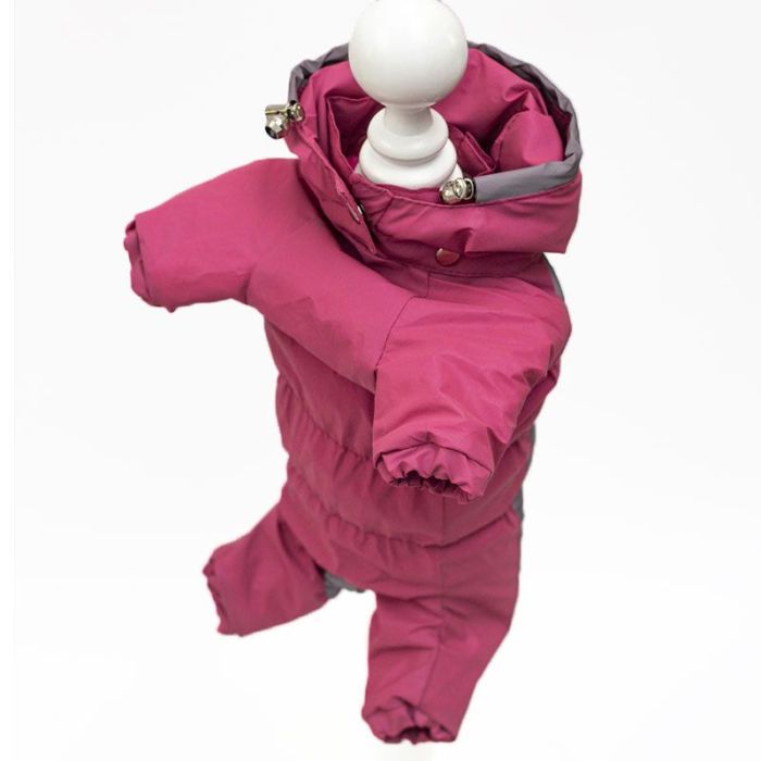 Бузок комбінезон для собак дівчаток велсофт без силікону XS