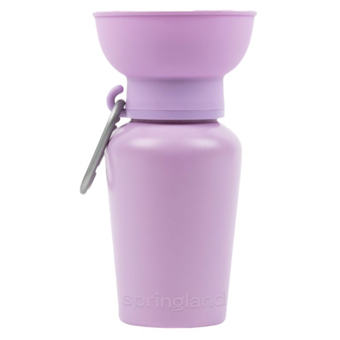 Пляшка-поїлка для собак Springland Ліловий 590 мл