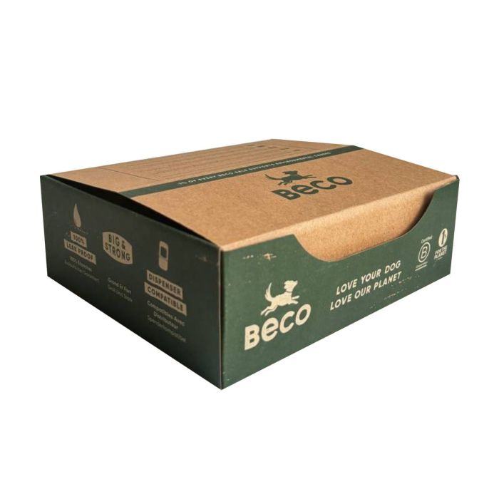 Одноразові пакетики для прибирання за собаками Beco Pets без запаху 1 шт