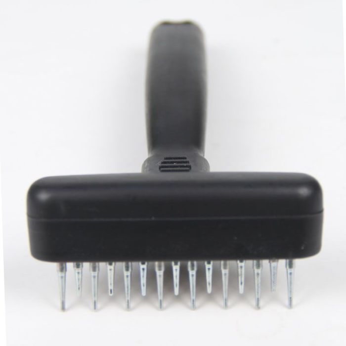 Гребінь для вовни пластиковий  506 різнозубий 