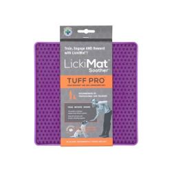 Лизальний килимок антистрес для собак LickiMat Soother PRO Tuff Purple тверда основа