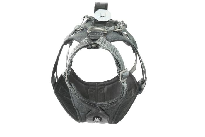 Шлейка для подорожей для собак Hurtta Travel ECO 0-5 кг Сірий