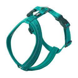 Анатомічна шлейка для собак Hurtta Casual Y-harness 60-70 Бірюзовий