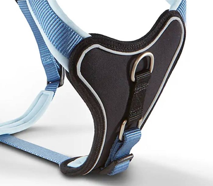 Шлейка для собак пом'якшена Wolters Professional Comfort 5 70-85 см / 35 мм Синій