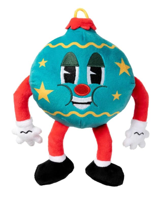 М'яка іграшка для собак FuzzYard Новорічна куля