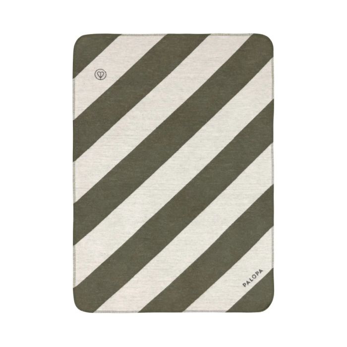 Плед для собак Palopa Ida M Stripes Рожево-оливкова смужка