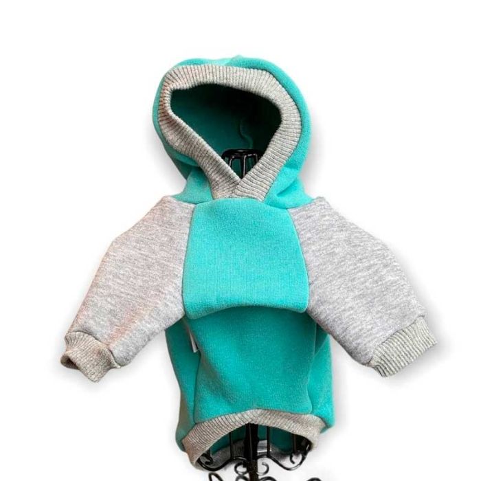 Скай толстовка для собак Dog Love блакитна L