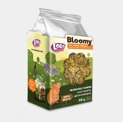 Корм LoloPets Bloomy квіти календули для гризунів, 40 г