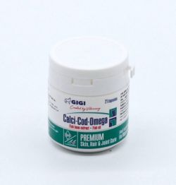 Calci - Cod Omega (кальцій код омега), Gigi-кальцій, фосфор, вітамін 21 табл