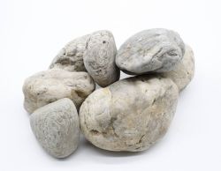 Ґрунт Галька Сірий Янгол 80-120 мм, вага 10 кг 