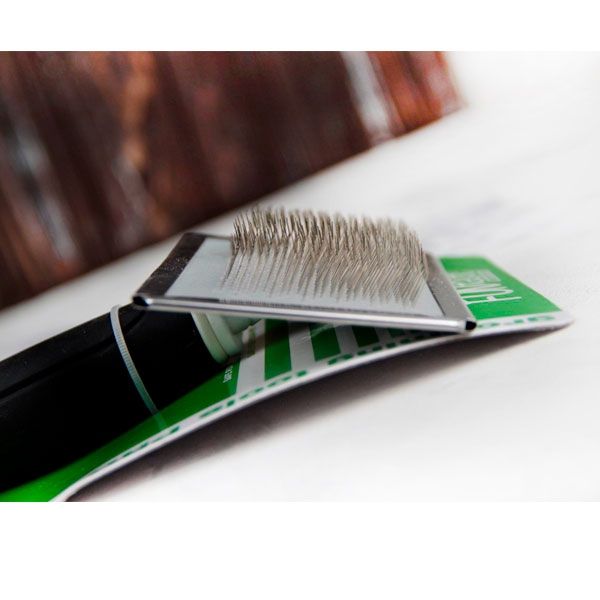 Пуходерка 12х19см гумова ручка 12 см FUNtastic D9500-13 