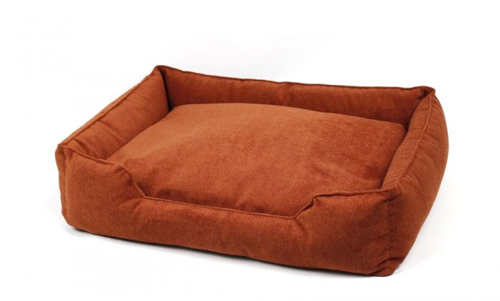Лежак Мілані меблевий велюр Теракотовий. 506517 см