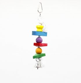 Іграшка для папуг деревяна. 257 см.