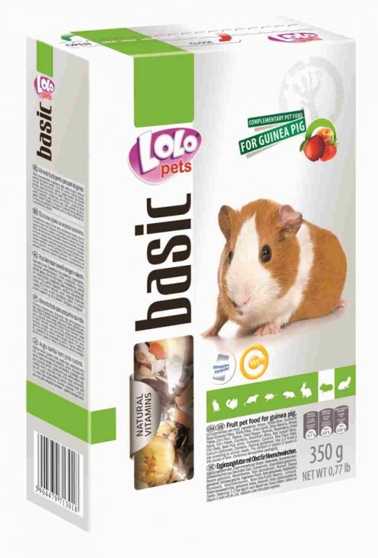 Lolopets Корм для морської свинки фруктовий 350 г 71301 