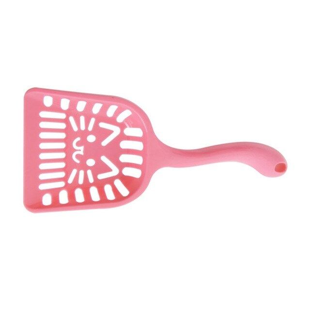 Лопатка для котячого туалету сітка у вигляді кота 2710см 