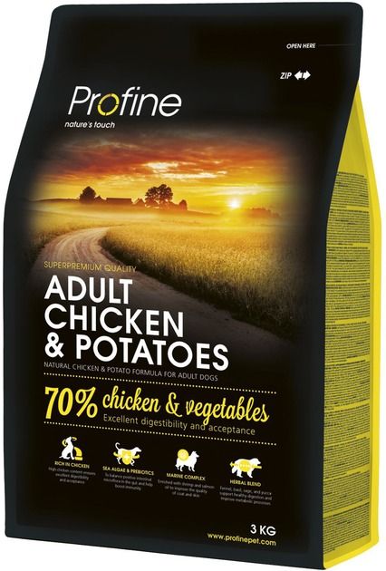 Profine Adult Chicken сухий корм для дорослих собак з куркою та картоплею 3 кг 