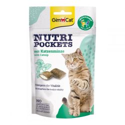 Gimcat Nutri Pockets з котячою мятою і мультивітамінами 60г 