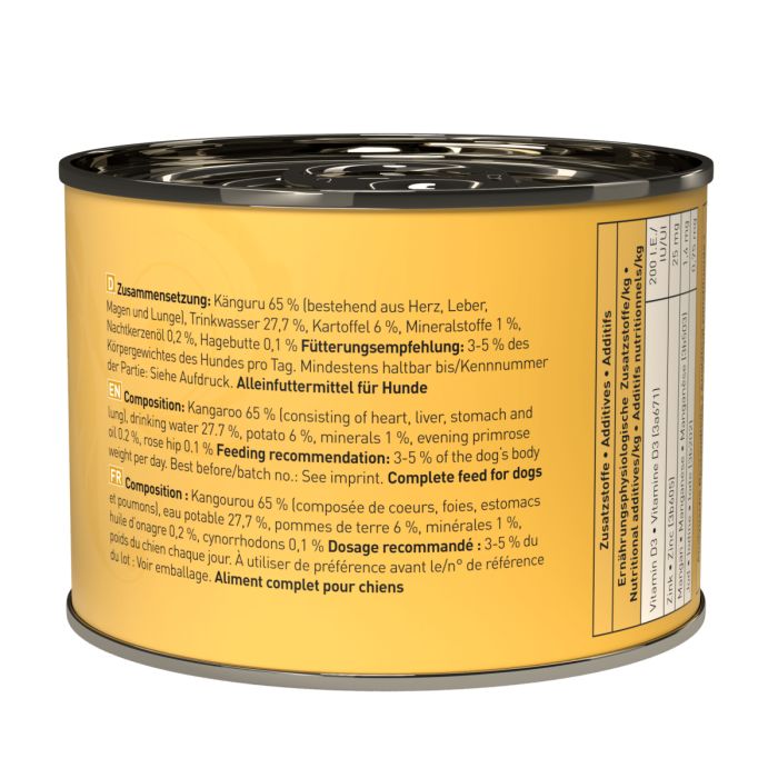 Вологий корм для собак Dogz Finefood No.06 кенгуру 200 г