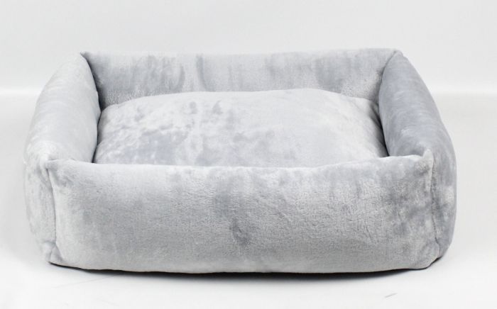 Лежак Геліус фліс, велсофт Сірий. 405517 см