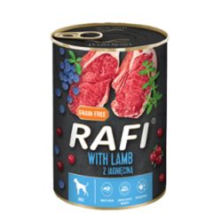 Dolina Noteci RafiDog (65) консерви паштет ягня, лохина, журавлина 305019 400г