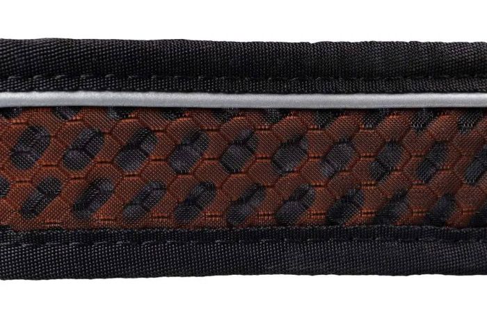 Нашийник для собак Rock collar 3.0 Non-stop dogwear Чорний/Помаранчевий XS