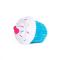 М'яка іграшка для собак кекс ZippyPaws Cupcake Blue з пищалкою
