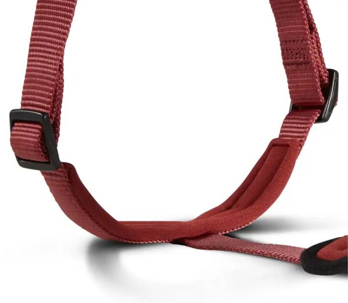 Шлейка для собак пом'якшена Wolters Professional Comfort 0 30-35 см / 15 мм Бордовий