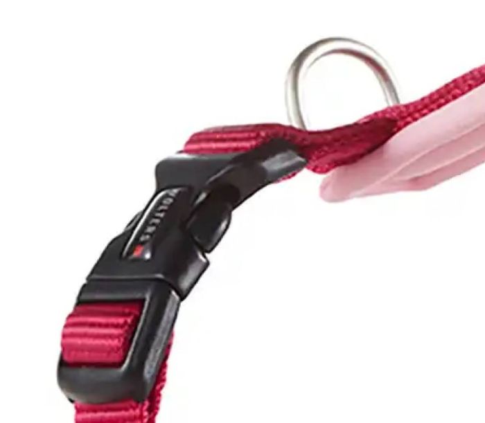 Шлейка для собак пом'якшена Wolters Professional Comfort 0 30-35 см / 15 мм Малиновий