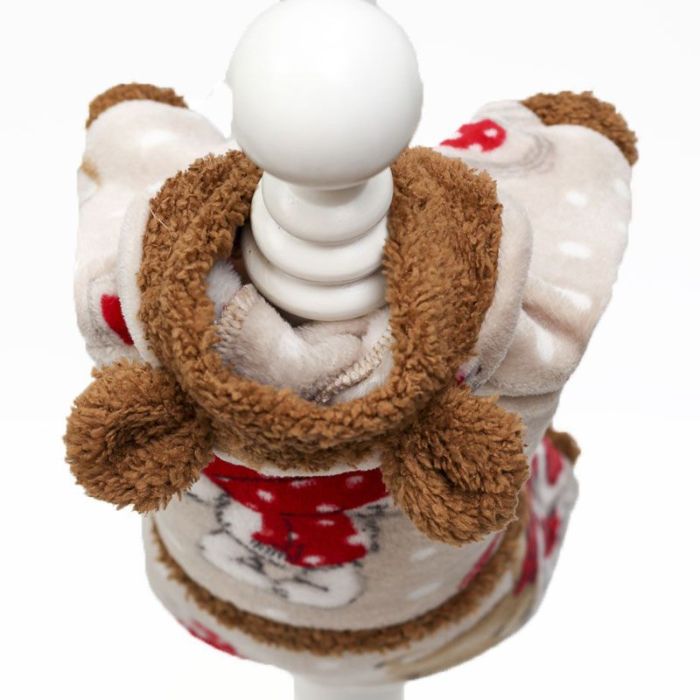 Красуня комбінезон для собак дівчаток махра XXS