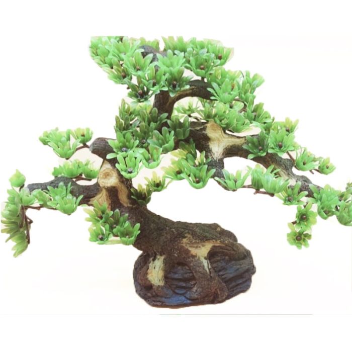 Дерево Бонсай 34. 5х17х5х24. 5см декорація для акваріума 