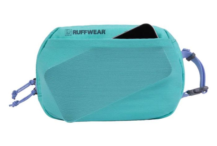 Сумка-бананка поясна для корму та аксесуарів Ruffwear Stash Bag Plus™ Бірюзовий