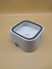 Поїлка Суха морда 1000 мл Біла, квадратна