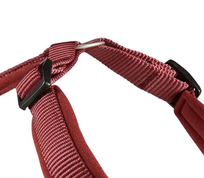 Шлейка для собак пом'якшена Wolters Professional Comfort 6 80-95 см / 35 мм Бордовий