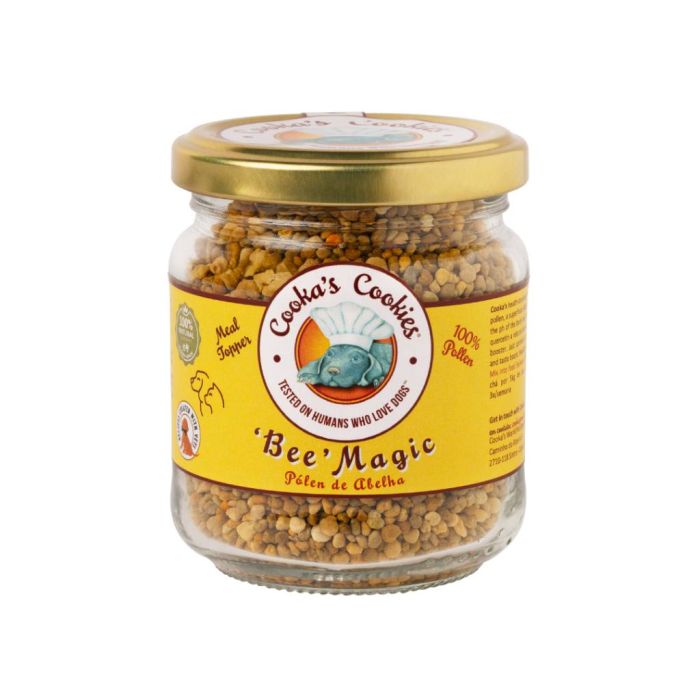 Натуральний топер (вітамінна та смакова добавка) для собак Cooka's Cookies Bee Magic Бджолиний пилок 30 г