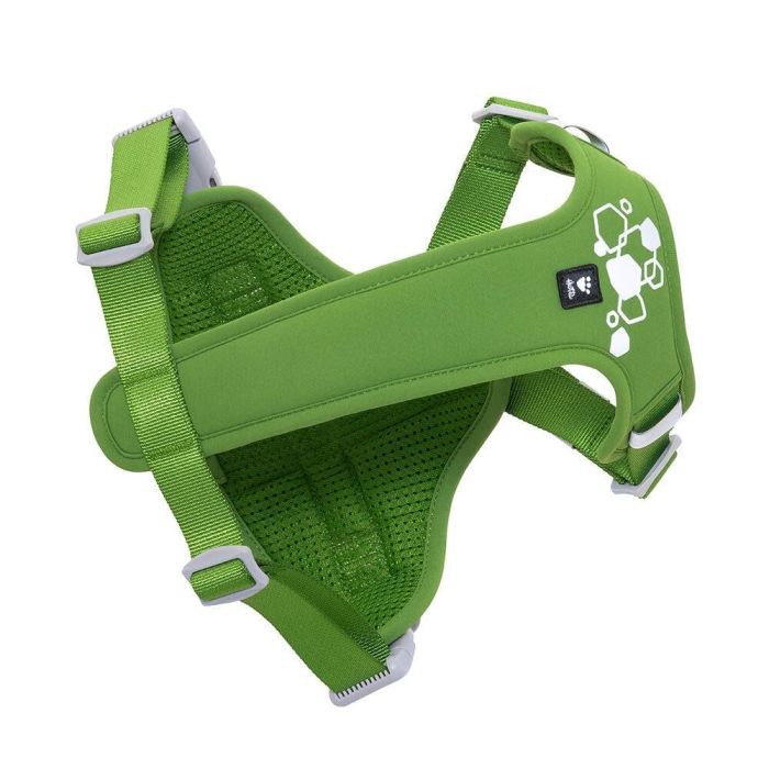 Шлейка пом'якшена для собак Hurtta Weekend Warrior Harness II ECO Зелений 45-60