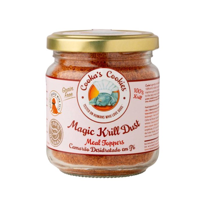 Натуральний топпер (вітамінна та смакова добавка) для собак Cooka`s Cookies 100% Креветка 65 г