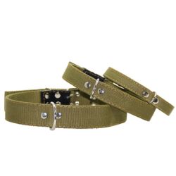 Нашийник брезент подвійний 46-63 см