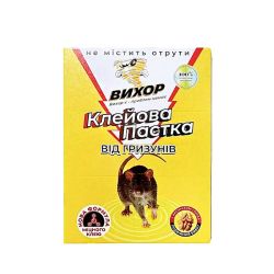 Липучка Вихор проти гризунів з ароматом горіха, 31х21 см 