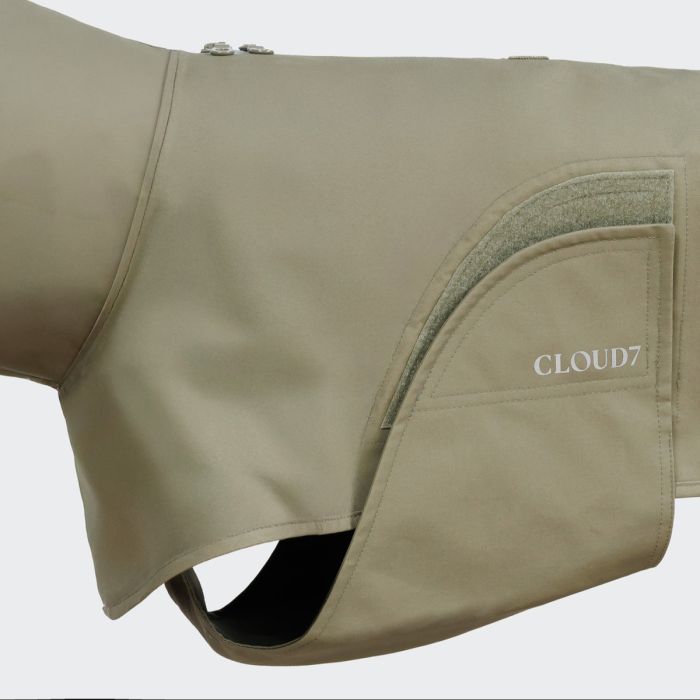 Дощовик для собак Cloud7 Helgoland Оливковий 11