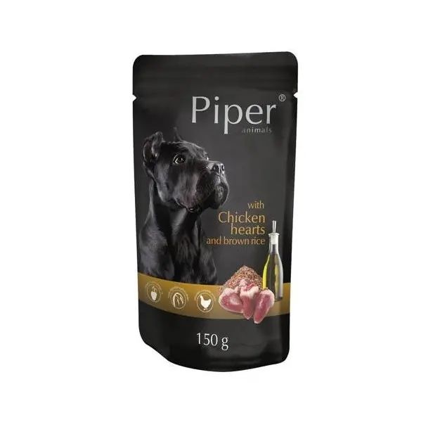 Dolina Notice Piper Dog куряче серце і коричневий рис 150г 