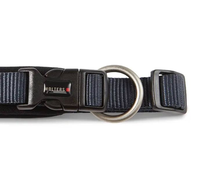 Нашийник для собак пом'якшений Wolters Professional Comfort 10 60-70 см / 45 мм Графітовий