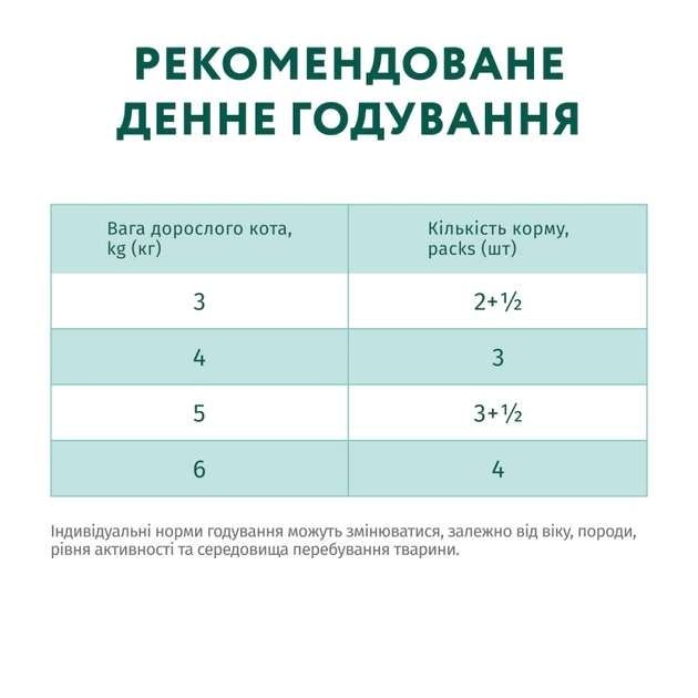 Optimeal Вологий корм для котів із фореллю в кремовому соусі 85г 