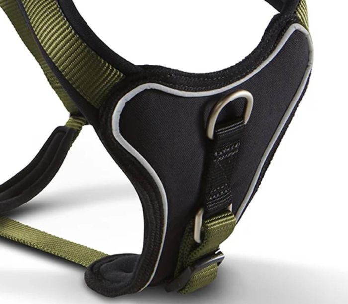 Шлейка для собак пом'якшена Wolters Professional Comfort 2A 45-50 см / 2 5 мм Оливковий