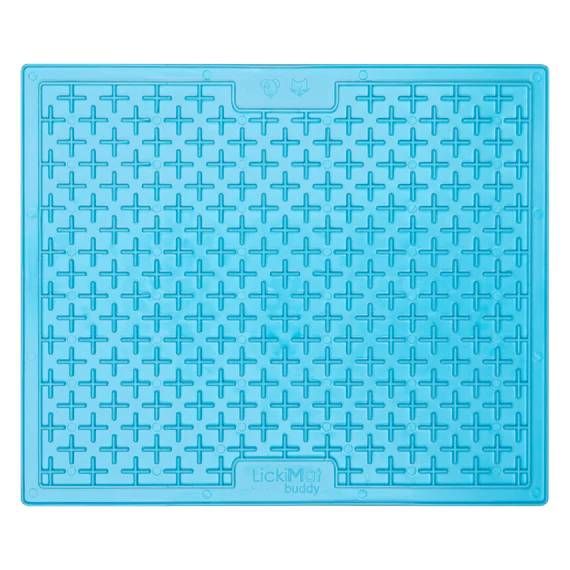 Лизальний килимок антистрес для собак LickiMat Buddy X Large Turquoise, м'яка основа
