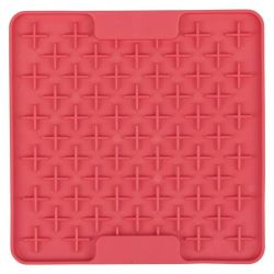 Лизальний килимок антистрес для собак LickiMat Mini Buddy Pink, м'яка основа